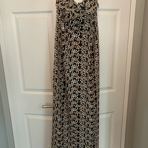 Lace Strapless Gown - Picture 2 of 2